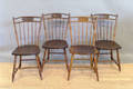 Set of four birdcage windsor chairs