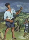 Morris Kestelman British 19051988 At Work in the Fields