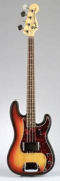 American Solid Body Electric Bass Guitar Fender Musical Instruments Model Precision Bass 1969
