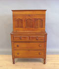 Pine 2piece secretary