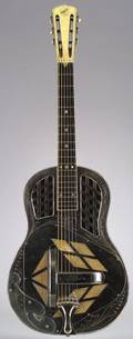 American Resonator Guitar National String Instrument Company 1929 Style 3 Tricone serial number 0932 the nickel silver plated bod