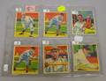 Six National Chicle Co Diamond Stars Baseball Cards