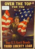 Four United States WWI Lithographed Bond Posters