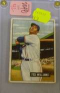 1951 Bowman Gum no165 Ted Williams Baseball Card