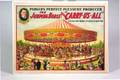 CW Parkers Jumping Horse CarryUsAll Lithograph Carousel Poster