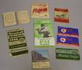 Eight 1940s1960s Promotional Boston Red Sox Schedules