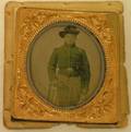 SixPlate Ruby Ambrotype of a Young Union Soldier