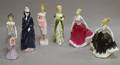 Six Royal Doulton Porcelain Figures