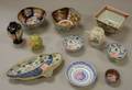 Eleven Assorted Small Asian Ceramic Items