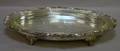 Oval Silver Plated Tray