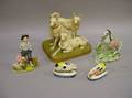 Five Assorted Ceramic Figural Items