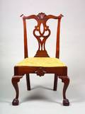Chippendale Carved Walnut Side Chair