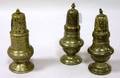 Three Pewter Casters