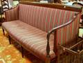 Federalstyle Upholstered Inlaid Mahogany Sofa