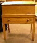 Country Pine Clerks Slantlid Desk on Stand