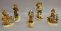 Five Hummel Ceramic Figures