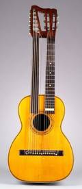 American Harp Guitar possibly JW Jenkins Company Kansas City c 1895
