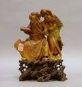 Chinese Carved Hardstone Figural