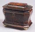 Regency Tortoiseshell Tea Caddy