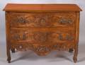 Louis XV Provincial Walnut Commode