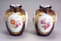 Pair of KPM Porcelain Covered Jars