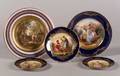 Five Vienna Porcelain Plates