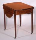 George III Satinwood Inlaid Pembroke Table