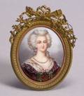 Enamel Decorated Portrait Miniature