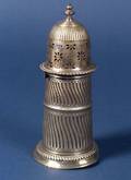 Large Victorian Silver Muffineer