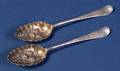 Pair of George III Silver Tablespoons
