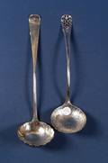 Two Georgian Silver Ladles