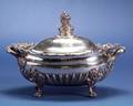 Large Victorian Silver Tureen