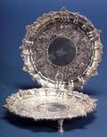 Pair of Irish George III Silver Salvers