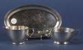 ThreePiece Gorham Sterling Cream and Sugar Set
