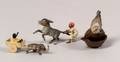 Three Austrian Cold Painted Bronze Miniature Animal Figures