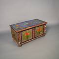 Continental painted document box
