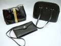 Kate Spade and Bally Leather Handbags and a Vintage Lizard Purse