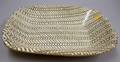 Late 20th Century Combdecorated Pottery Loaf Dish
