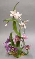 Boehm Porcelain Cymbidium Orchid Centerpiece