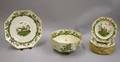 Fourteenpiece Wedgwood Queens Ware Exotic Bird Decorated Salad Set
