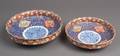 Set of Two Japanese Graduated Imari Porcelain Bowls