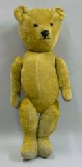 Large American Golden Plush Teddy Bear