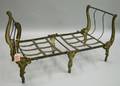 Dolls Folding CastIron Sleigh Bed