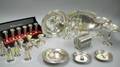 Approximately Thirtyeight Assorted Sterling Silver Table Items