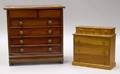 Two Miniature Chests of Drawers in the Empire Style