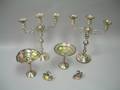 Three Pairs of Sterling Silver Table Items