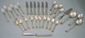 Thirtytwo Pieces of Sterling Silver Flatware