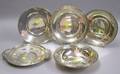 Four Sterling Silver Pastry Dishes and a Presentation Bowl