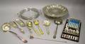 Group of Mostly Silver Plated Flatware and Tableware