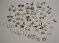Approximately Sixty Pairs of Vintage to Modern Sterling and Silver Earrings